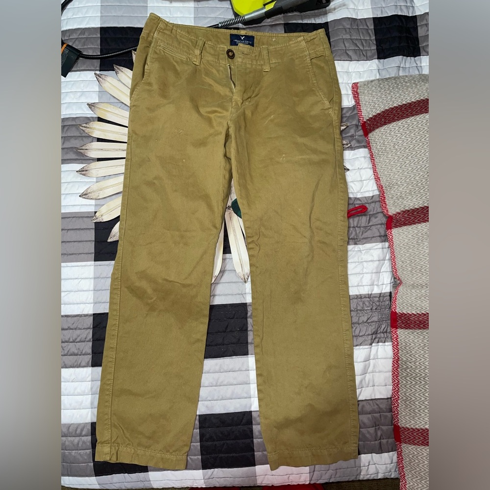 Mens khaki jeans